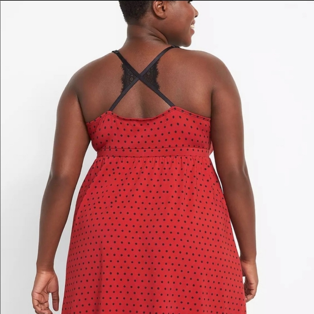 EUC Lane Bryant Size 18/20 Chemise with Lace
